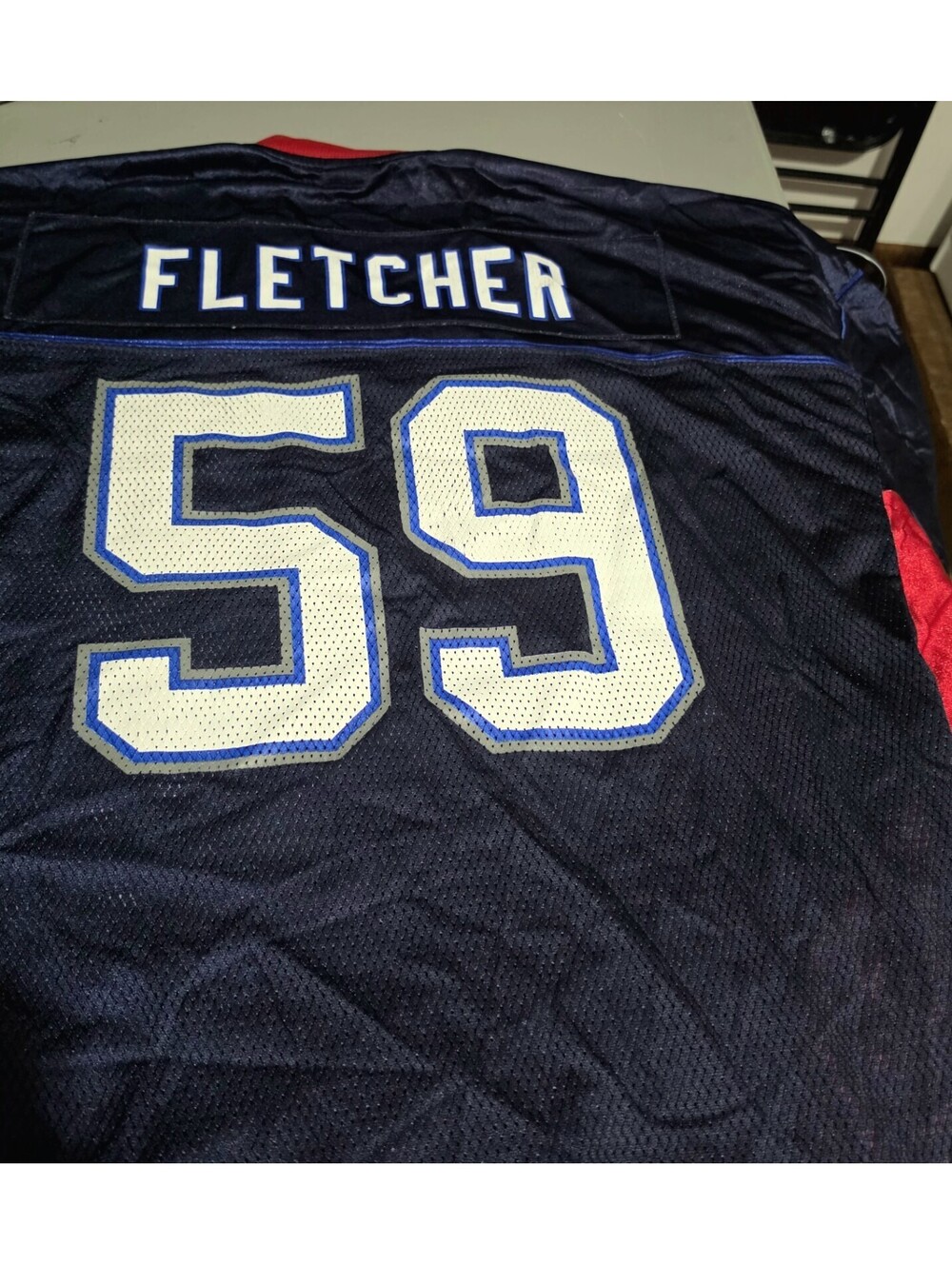 NFL Equipment Buffalo Bills Reebok Fletcher Jersey 59 Size  2XL Men
